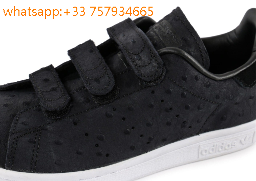 stan smith noir velcro
