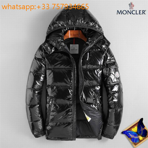 doudoune moncler bleu