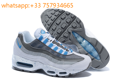 air max 95 blanche et bleu