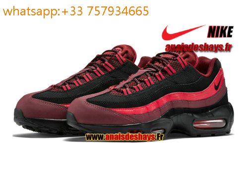 air max 95 noir rouge