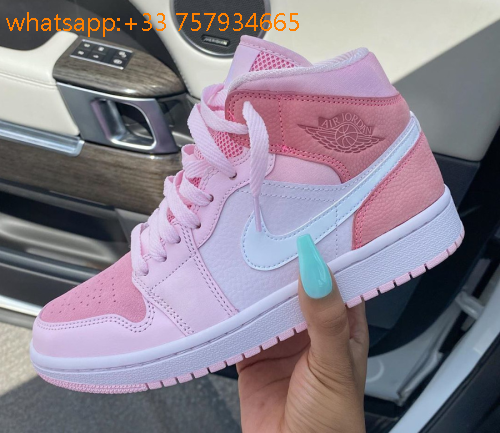 air jordan 1 rose fluo