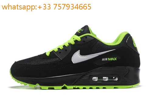 air max 90 vert et noir