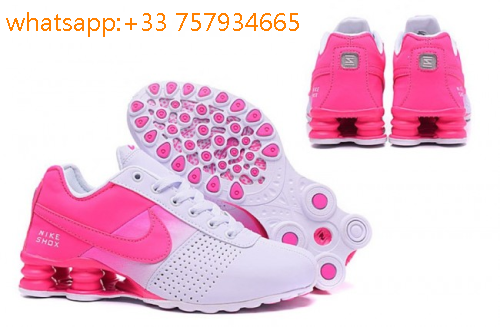 nike shox noir et rose